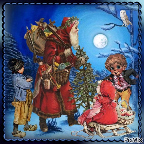 Der heilige Nikolaus kommt bald - 免费PNG