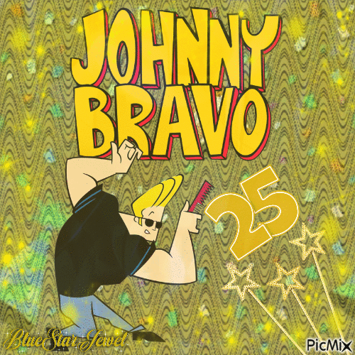 25 Years of Johnny Bravo - Zdarma animovaný GIF