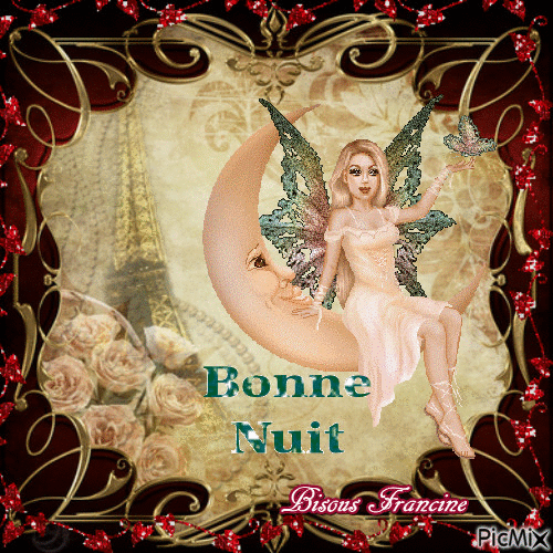 Bonne Nuit ♥♥♥ - Animovaný GIF zadarmo