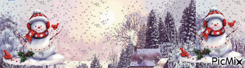 hiver - Animovaný GIF zadarmo