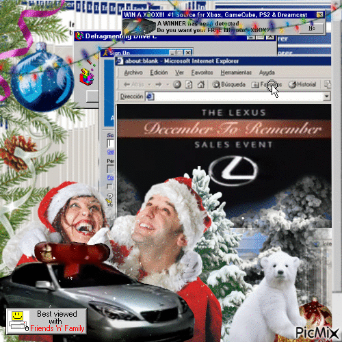 Merry Lexus December to Remember Sales Event - GIF เคลื่อนไหวฟรี
