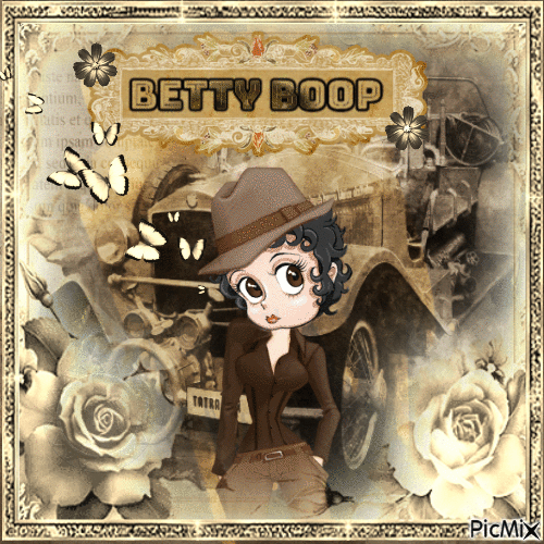 ©SM3RC Betty Boop - 無料のアニメーション GIF