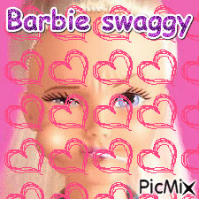 barbie swaggy - Δωρεάν κινούμενο GIF