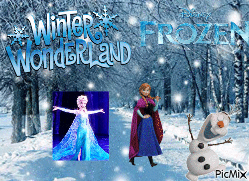 winter wonderland - Animovaný GIF zadarmo