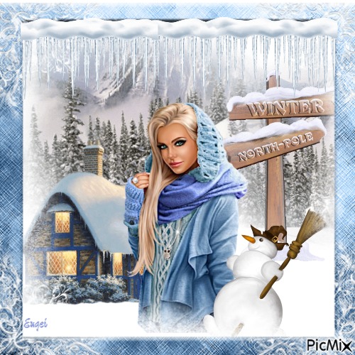 Very cold weather OK - gratis png