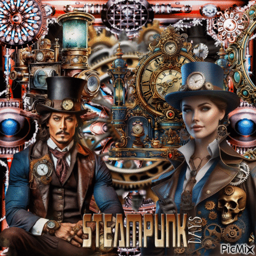 Steampunk - Бесплатный анимированный гифка