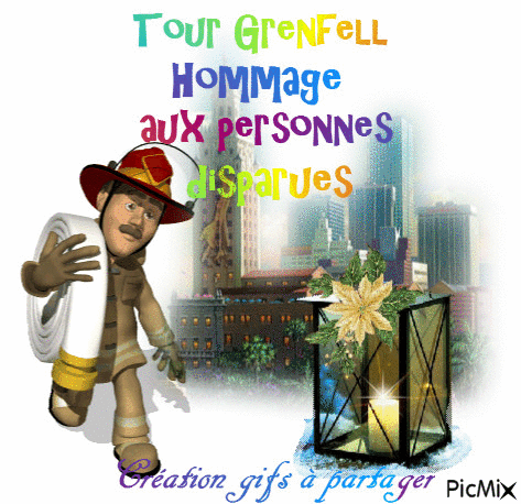 Tour Grenfell - Animovaný GIF zadarmo