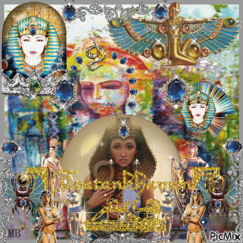 *  TOUTÂNKHAMON - Secrets et Trahisons  - Egypte Ancienne - XVII ème Dynastie  - Nouvel Empire * - GIF animate gratis