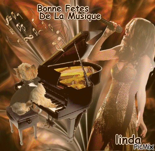 Bonne Fêtes De La Musique - 無料のアニメーション GIF