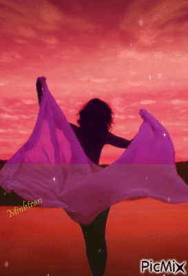Beautiful Sunset - GIF animé gratuit