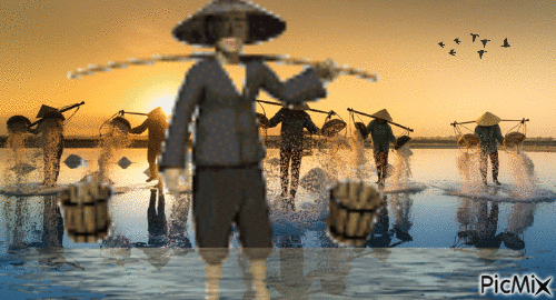 Pescando - Безплатен анимиран GIF
