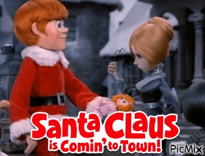 Santa Claus is Comin' to Town! - png gratuito