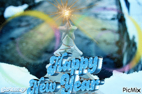 new year - Besplatni animirani GIF