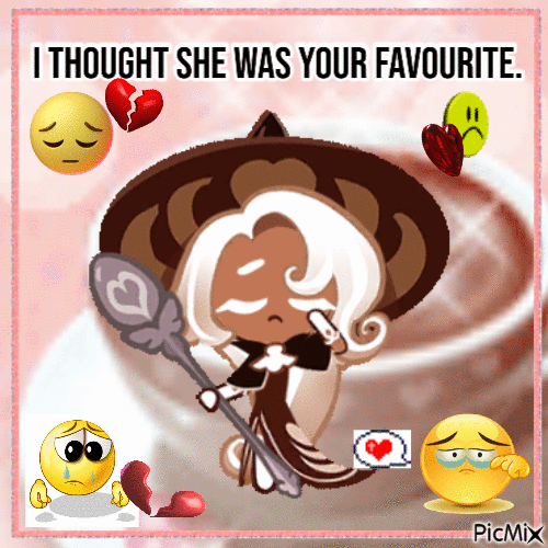 I thought she was your favourite.. - Gratis geanimeerde GIF