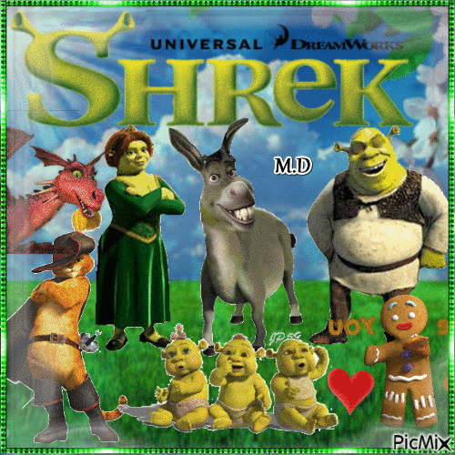 "Shrek" - Безплатен анимиран GIF