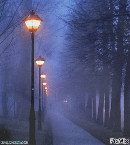 Image result for foggy  streets gifs