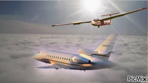 avion - Zdarma animovaný GIF