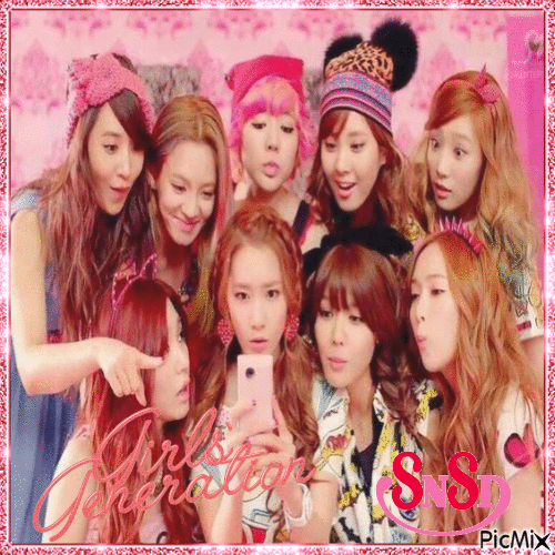 Girls' Generation - Besplatni animirani GIF