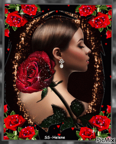 Rosannas roses. - GIF animado gratis