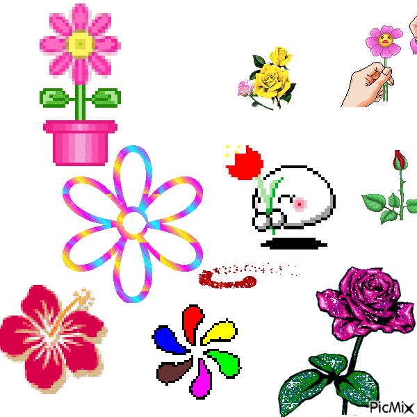 fleur - Gratis animerad GIF