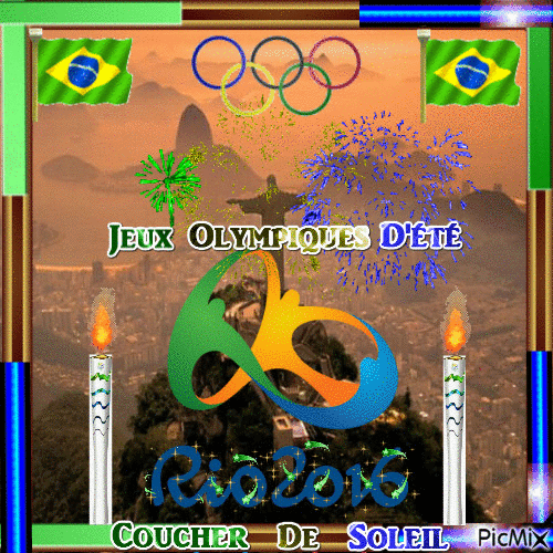 Rio 2016 - Бесплатный анимированный гифка