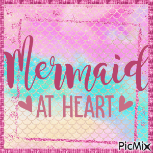 Mermaid at Heart - Darmowy animowany GIF
