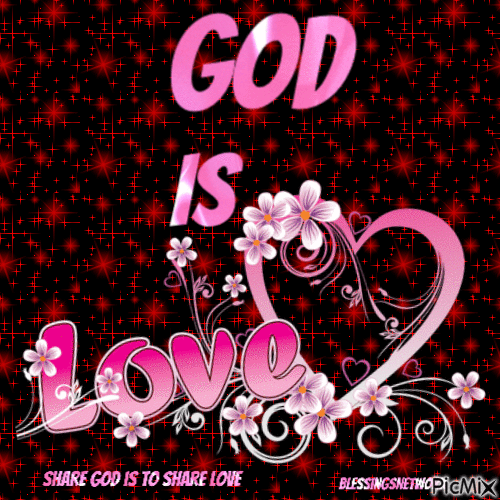 #God is Love  #Tedder - GIF animé gratuit