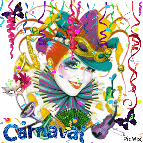 carnaval - GIF animé gratuit