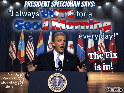 President Speechman - Gratis animeret GIF