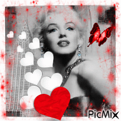 Marilyn! - Bezmaksas animēts GIF