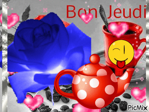 bon jeudi - Zdarma animovaný GIF