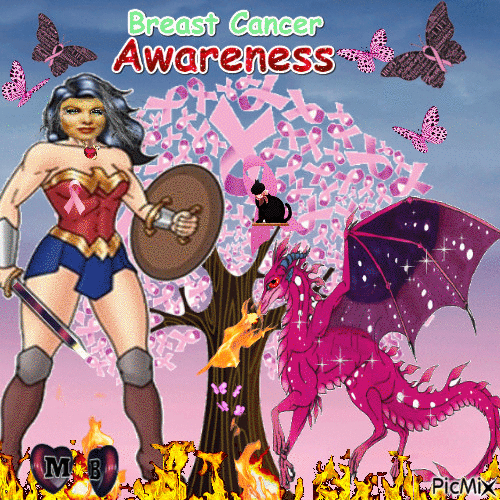 Breast Cancer Awareness - Безплатен анимиран GIF