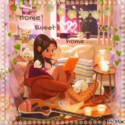 Home sweet home ... - GIF animasi gratis