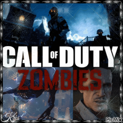 Call of Duty: Black Ops: Zombies - Nemokamas animacinis gif