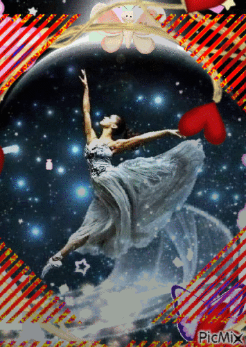 Ballerina. 🙂 - GIF animé gratuit