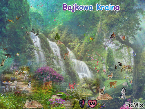 Bajkowa Kraina - Bezmaksas animēts GIF
