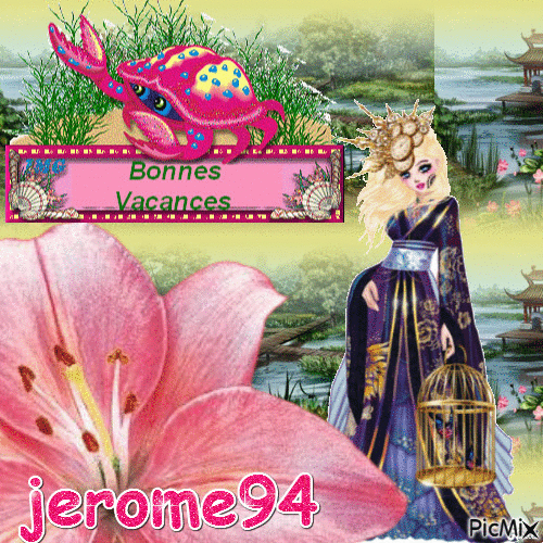 Jerome94 chine vacances - Darmowy animowany GIF