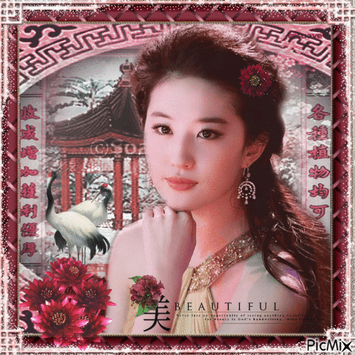 Oriental Beauty - 無料のアニメーション GIF