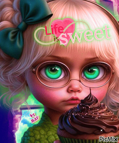 Life is Sweet - Δωρεάν κινούμενο GIF