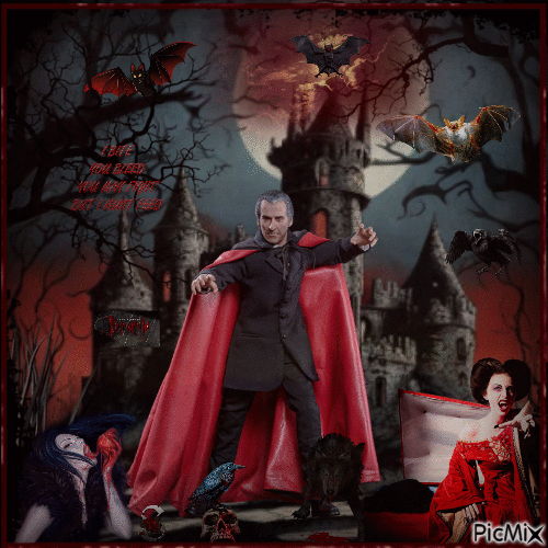 Dracula 🧛‍♀️ - GIF animado grátis