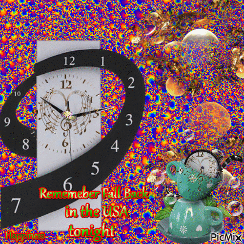 timechange Nov 6th - 免费动画 GIF