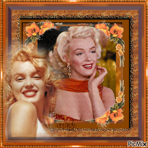 Merveilleuse Marilyn - Ücretsiz animasyonlu GIF