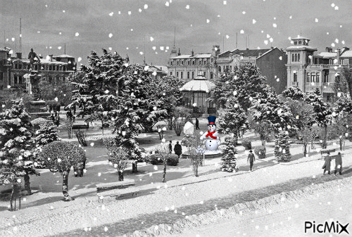 Nieve - Animovaný GIF zadarmo