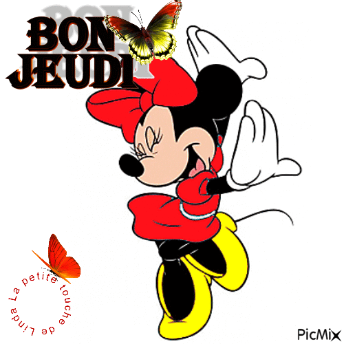 BON JEUDI - Darmowy animowany GIF