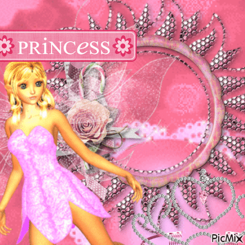 La princesse des fées - Gratis geanimeerde GIF