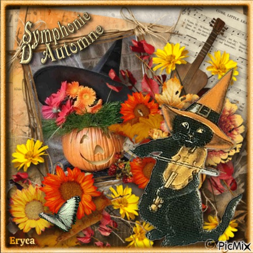 Symphonie d'automne - PNG gratuit