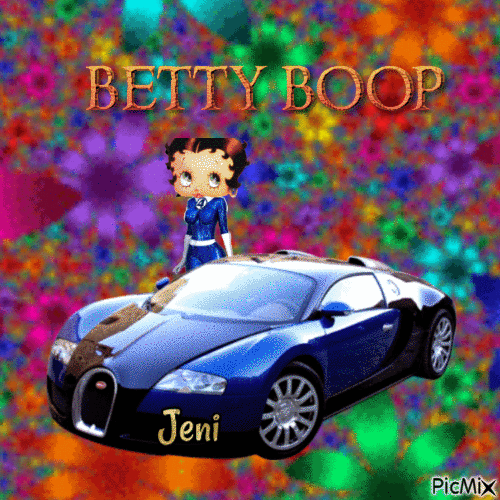 Betty boop - GIF animado grátis