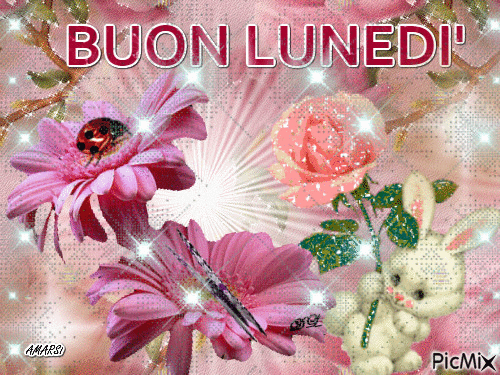 BUON LUNEDI' - 無料のアニメーション GIF