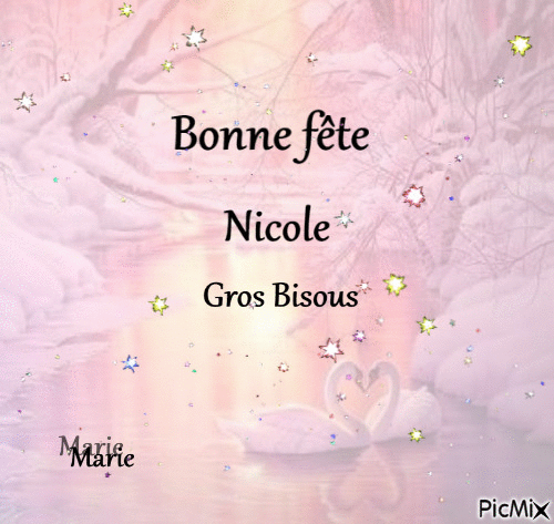 bonne fete - Zdarma animovaný GIF