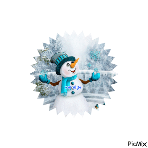 hiver - GIF animado gratis